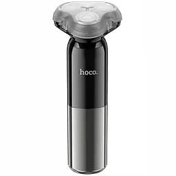 Портативна електробритва Hoco HP35 Induction three-blade Black - мініатюра 3