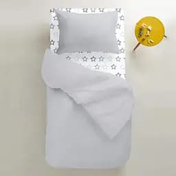Набір наволочок Cosas R&G stars 40х60 см сірий (SetPillow_StarGreyRose_Grey_40х60) - мініатюра 5