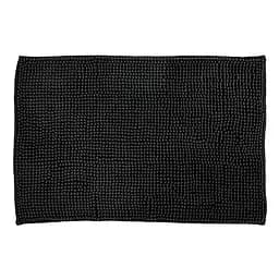 Килимок для ванної Bisk Basic 6 Chenille, чорний (08126)