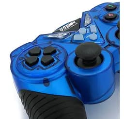 Геймпад USB джойстик ПК Voltronic DualShock USB908 Black-Blue - мініатюра 3