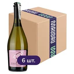 Упаковка игристого вина San Mare Prosecco DOC Frizzante брют белое 4.5 л (0.75 л x 6 шт.)