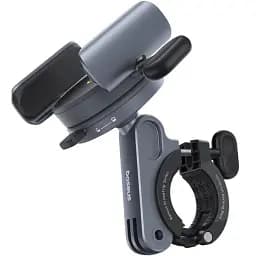 Мото-вело тримач Baseus PrimeTrip Series Magnetic Bike Phone Holder C40569000121-00 Black - мініатюра 4