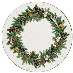 Тарілка фарфорова Lefard Новий рік, 24.5 см (858-0127)