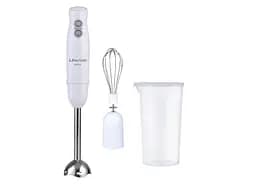 Блендер Liberton LHB-0300, White, занурювальний, 600W, турборежим, вінчик, мірна склянка 600мл