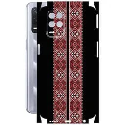 Захисна плівка StatusSKIN для Realme Narzo 30 5G 2021 Корпус Вініл Вишиванка 3