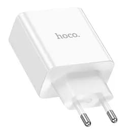 Зарядний пристрій адаптер живлення мережевий Hoco C108A Leader 2 порти USB-C 35 W - мініатюра 7