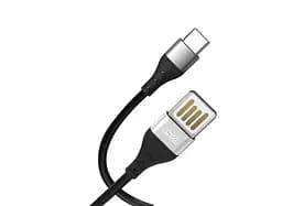 Кабель 2-сторонний USB - Type-C - XO NB188, 1 метр черный