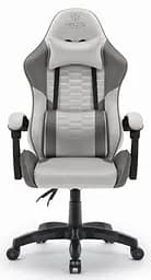 Компьютерное кресло Hell's HC-1000 Grey (тканина)
