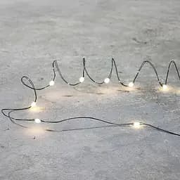 Гирлянда Luca Lighting Струна 13 м теплый белый, зеленая (8718861853124)