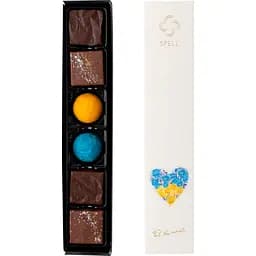 Набір цукерок шоколадних Spell Серденько 76 г