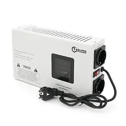 Стабілізатор напруги релейний настінного монтажу Europower SLIM-1000SBR LED, 1000VA 700W, 140-270Vac, SHUKO 2, Q1