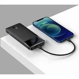 Портативна батарея Baseus Bipow Digital Display 10000 mAh 20W PPDML-L01 Black - мініатюра 6