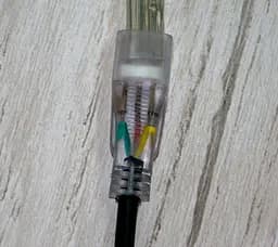 Світлодіодний дюралайт гірлянда 8 метрів Xmas Rope Light WW вулична гірлянда теплий білий - мініатюра 7