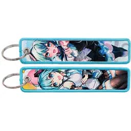 Брелок тканинний Вокалоїд Хацуне Міку Vocaloid Hatsune Miku 10 см