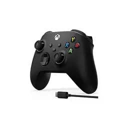 Геймпад Microsoft Wireless Controller Carbon Black + USB Type-C (1V8-00002) - мініатюра 2