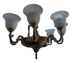 Люстра подвесная Brille классическая E27 G (BKL-316S/8)