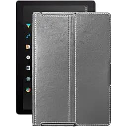 Чохол StatusCASE з екошкіри для планшету Pixus Vision 10.1 Сірий