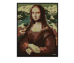 Конструктор искусство архитектура Wange 3D картина Mona Lisa Мона Лиза для детей и взрослых 3Д 3262 детали