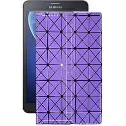 Чохол StatusCASE з екошкіри для планшету Samsung Galaxy Tab A 7.0 2016 (T280\T285) Фіолетовий ромб