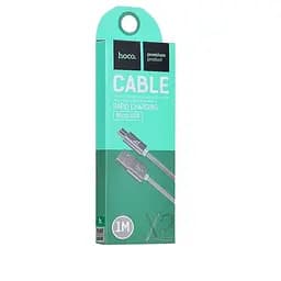 Кабель Hoco X2 Pisces Cable USB to MicroUSB 2A 1m Tarnish - мініатюра 2
