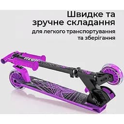 Самокат Neon Vector, рожевий (NT05P2) - мініатюра 6