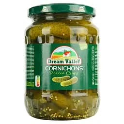 Корнишоны Dream Valley Хрустящие 640 г