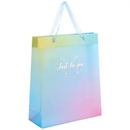 Пакет подарунковий Axent Just for you-1 пластиковий 32х27 см (8504-37-A)