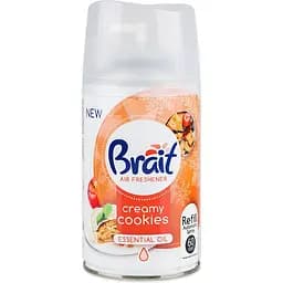 Змінний балон для автоматичного ароматизатора повітря Brait Creamy cookies 250 мл