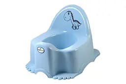 Горшок с музыкальной шкатулкой ECO: Динозавр, голубой, 21x28x23 см, PO-056-135