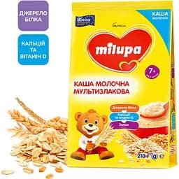Молочна каша Milupa Мультизлакова 210 г