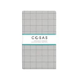 Простирадло Cosas на резинці 120х200 grey geometry, сірий (CellAshgrey_120x200x20) - мініатюра 4