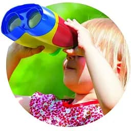 Оптичний пристрій Edu-Toys Мій перший бінокль 3x (JS006) - мініатюра 3