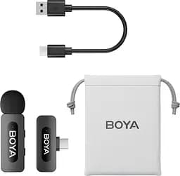 Мікрофон Boya BY-V10 Type-C Black (BY-V10) - мініатюра 2