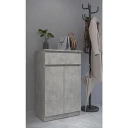 Тумба для взуття MebelStar Нео 80x35x95 см Бетон (MBS-1242)