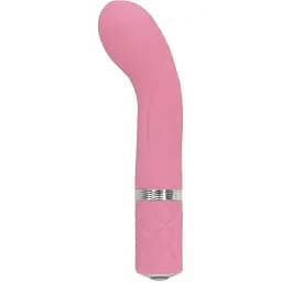 Роскошный вибратор Pillow Talk - Racy Pink с кристаллом Сваровски