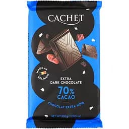 Шоколад Cachet чорний 70% 300 г