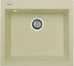 Кухонна мийка Adamant UNIVER ivory 560x500x200 мм, без крила 56 см
