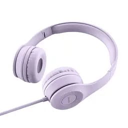 Провідні накладні навушники Hoco W21 with mic, 3.5mm, 1.2m, purple - мініатюра 3
