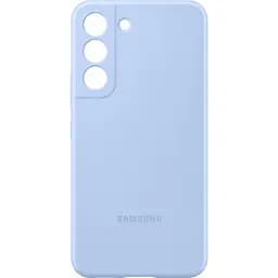 Оригінальний силіконовий чохол Silicone Cover для Samsung Galaxy S22 (S901) EF-PS901TLEGRU Artic Blue - мініатюра 7