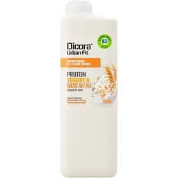 Крем-гель для душу Dicora Urban Fit Протеїновий йогурт та овес 750 мл