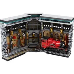 Конструктор Reobrix Платформа 9 ¾ Волшебная Станция 3D книга на полку (66031) [160303]