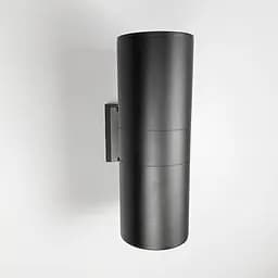 Відкритий фасадний настінний циліндричний світильник 30х11 см Line.F OT 567