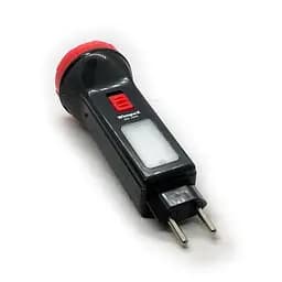 Ручний акумуляторний ліхтар Wimpex WX-2894 із захистом IPX4 1+12LED Зарядка від мережі Чорний / Червоний - мініатюра 4