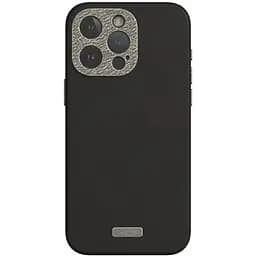 Чохол-накладка Moshi Napa Slim Hardshell Case Midnight Black для iPhone 15 Pro (99MO231103) - мініатюра 4