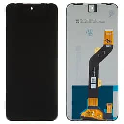 Дисплей Realme C25Y чорний + рамка
