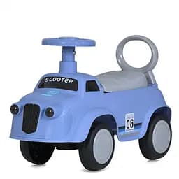 Дитяча каталка-толокар M 6023-4 синій, до 30 кг