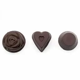 Набір форм для випічки мафінів фігурних силікон Lessner Chef Choco на 6 шт (10274) - мініатюра 2