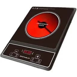 Плита одноконфоркова електрична кухонна Grunhelm GIR-854 інфрачервона 2000 Вт Чорна