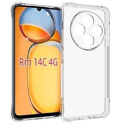 TPU чехол GETMAN Ease logo усиленные углы Full Camera для Xiaomi Redmi 14C / Poco C75