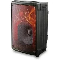 Портативна колонка UKC RX-8133 Акустична система 30Вт RGB підсвічування 2x8" 2400mAh Чорний